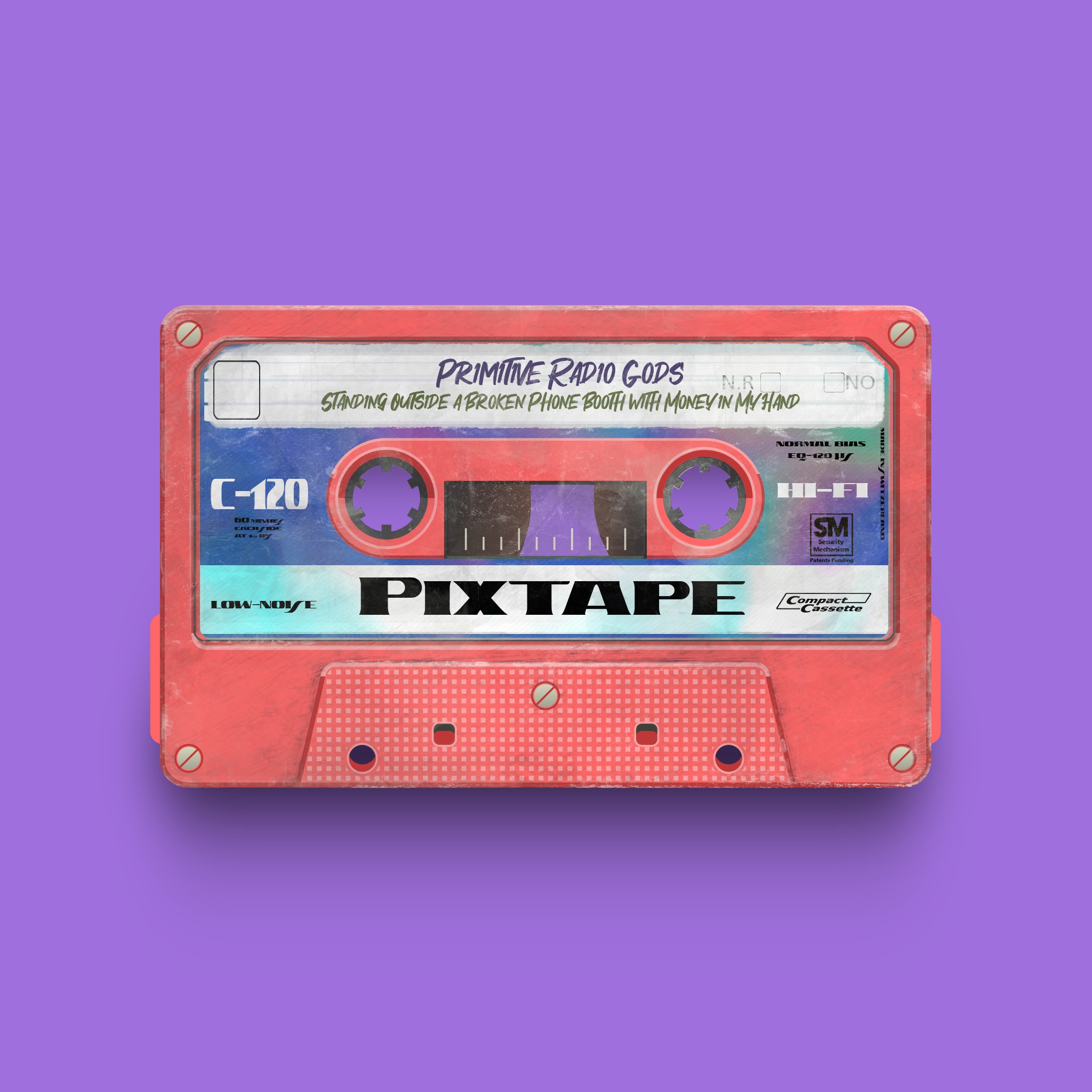 PixTape #9953 | Primitive Radio Gods - Standing Outside a Broken Phone Booth with Money in My Hand